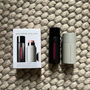 Westman Atelier Squeaky & Cheeky Duo Lip Gloss & Blush in Ma Puce & Chuchette